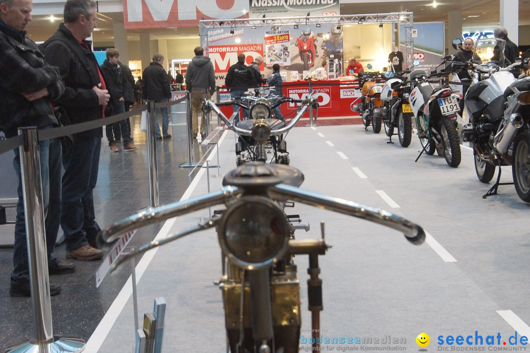 MOTORRADWELT: Messe Friedrichshafen am Bodensee, 26.01.2013