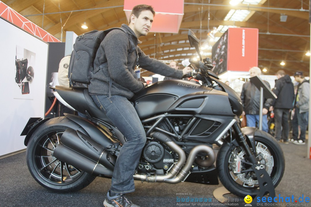 MOTORRADWELT: Messe Friedrichshafen am Bodensee, 26.01.2013