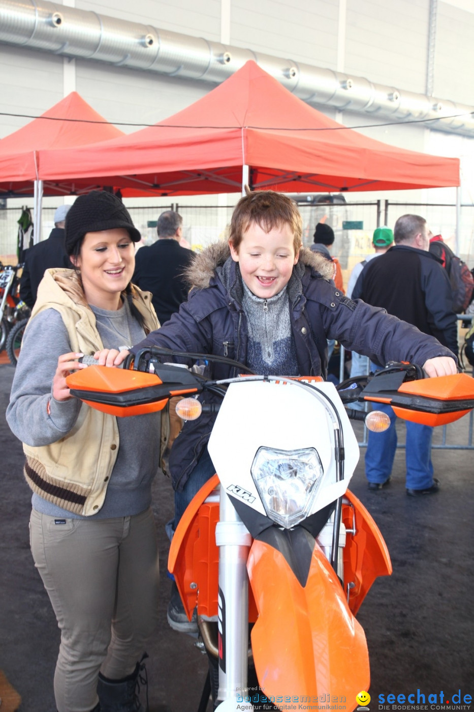 MOTORRADWELT: Messe Friedrichshafen am Bodensee, 26.01.2013