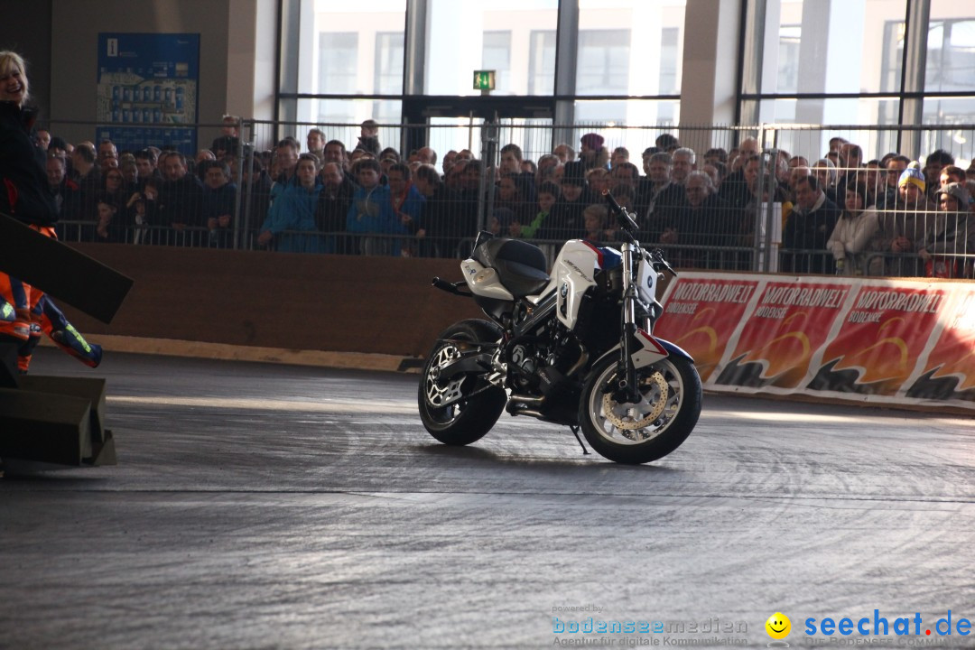 MOTORRADWELT: Messe Friedrichshafen am Bodensee, 26.01.2013