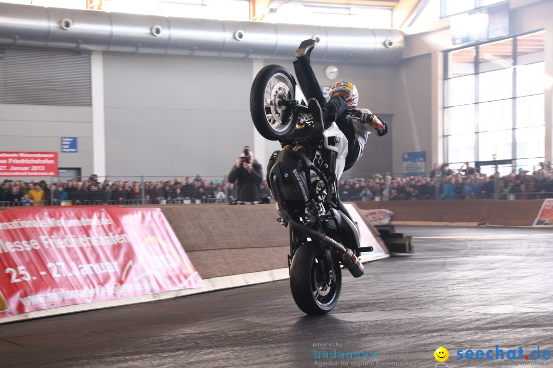 MOTORRADWELT: Messe Friedrichshafen am Bodensee, 26.01.2013