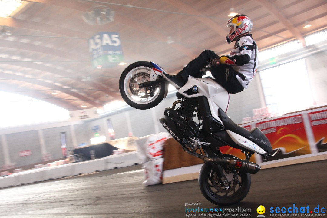 MOTORRADWELT: Messe Friedrichshafen am Bodensee, 26.01.2013