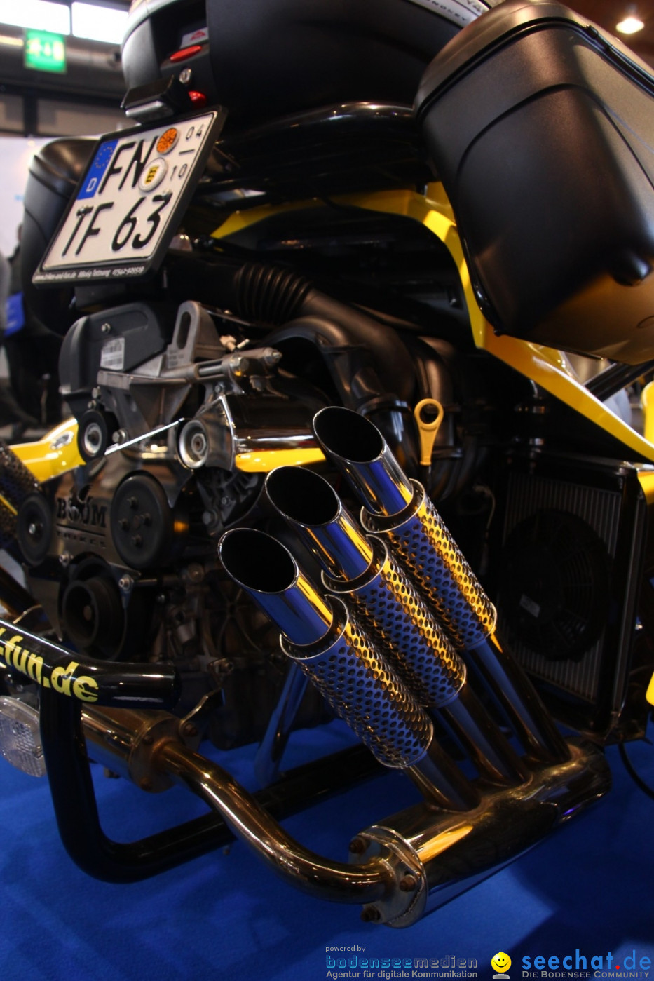 MOTORRADWELT: Messe Friedrichshafen am Bodensee, 26.01.2013