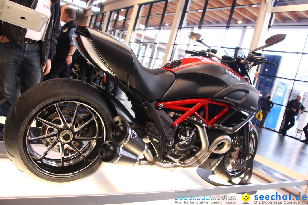 MOTORRADWELT: Messe Friedrichshafen am Bodensee, 26.01.2013