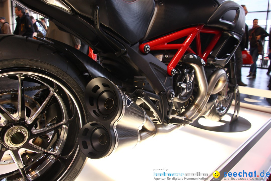 MOTORRADWELT: Messe Friedrichshafen am Bodensee, 26.01.2013