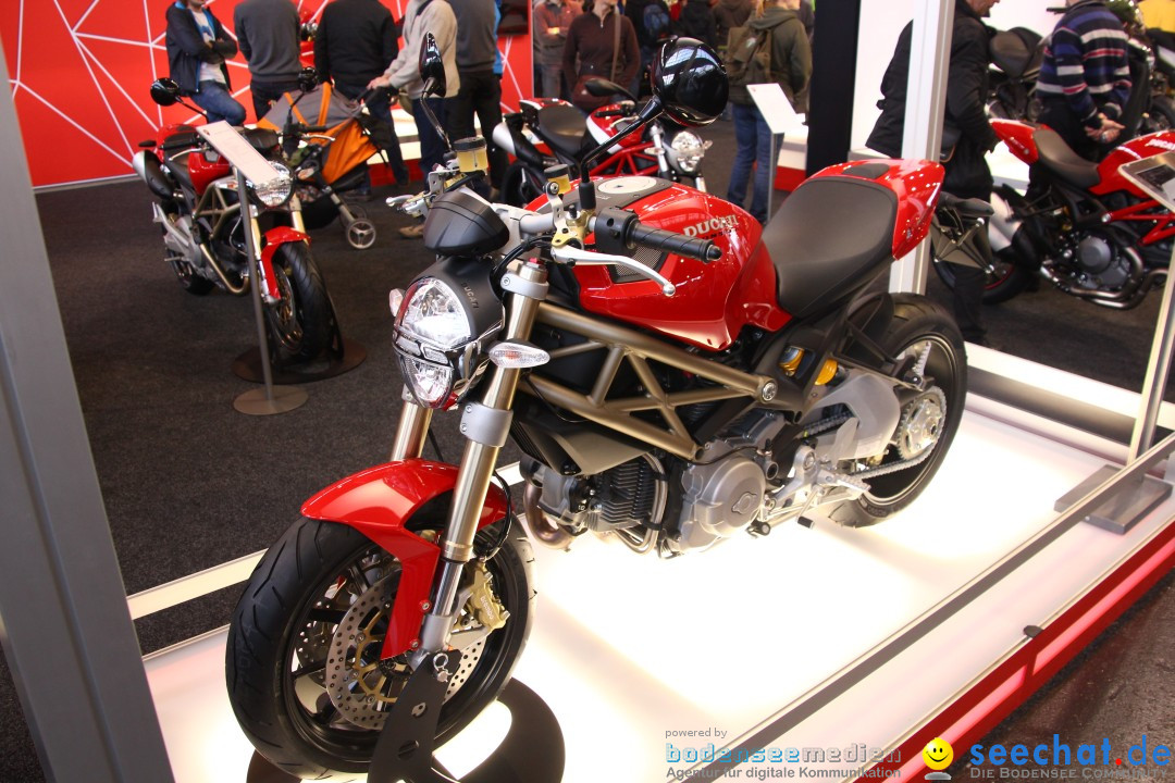 MOTORRADWELT: Messe Friedrichshafen am Bodensee, 26.01.2013