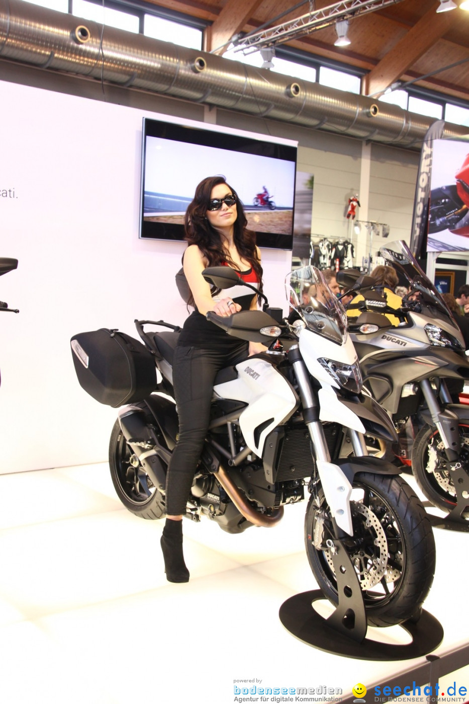 MOTORRADWELT: Messe Friedrichshafen am Bodensee, 26.01.2013