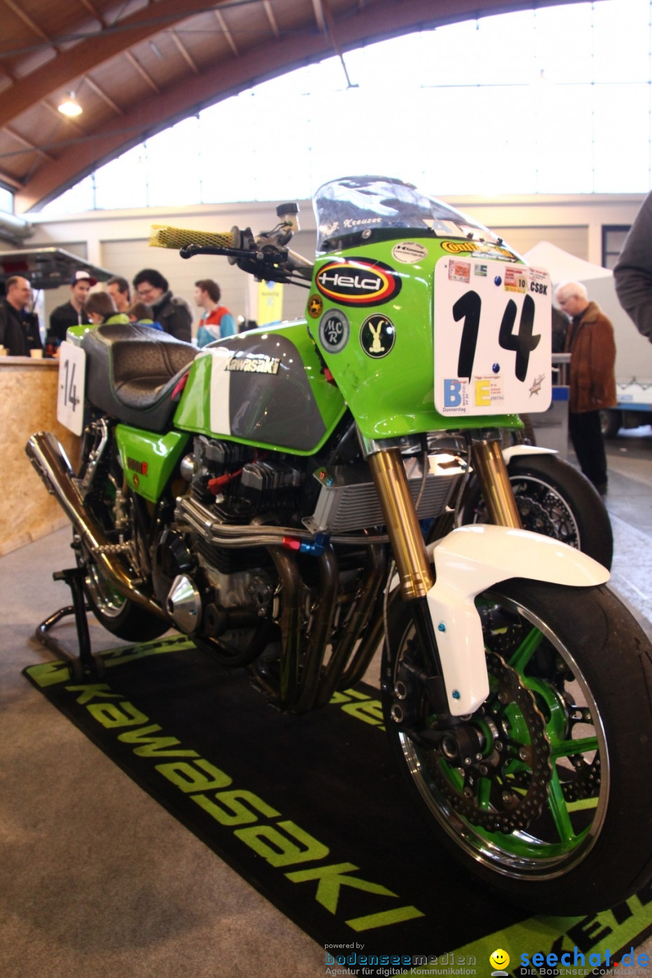 MOTORRADWELT: Messe Friedrichshafen am Bodensee, 26.01.2013