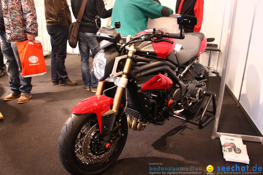 MOTORRADWELT: Messe Friedrichshafen am Bodensee, 26.01.2013