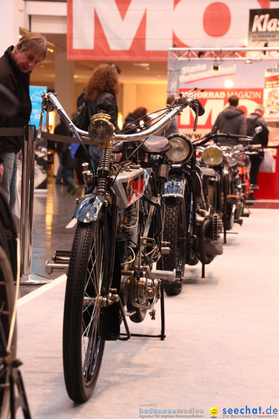 MOTORRADWELT: Messe Friedrichshafen am Bodensee, 26.01.2013