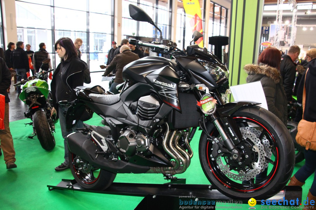 MOTORRADWELT: Messe Friedrichshafen am Bodensee, 27.01.2013