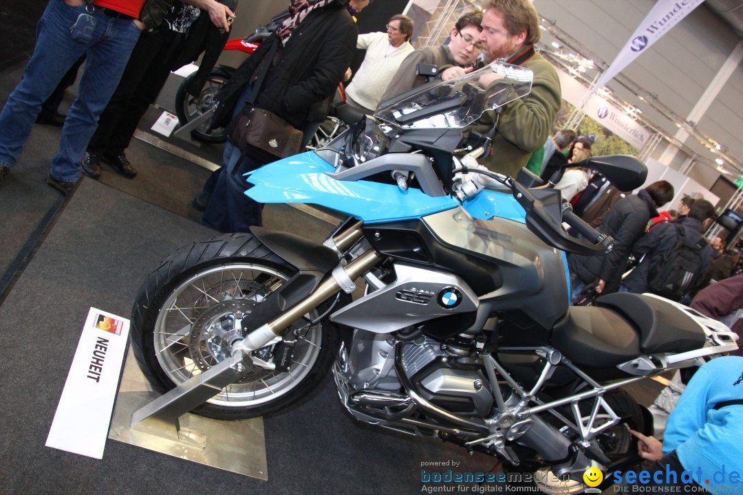 MOTORRADWELT: Messe Friedrichshafen am Bodensee, 27.01.2013