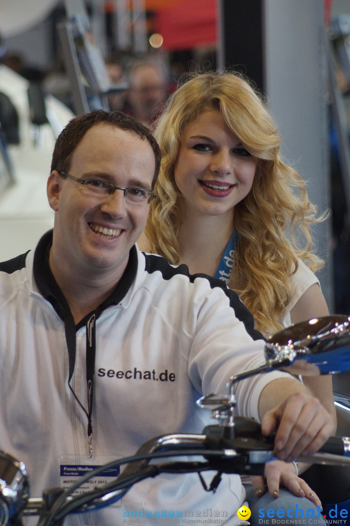 MOTORRADWELT: Messe Friedrichshafen am Bodensee, 27.01.2013