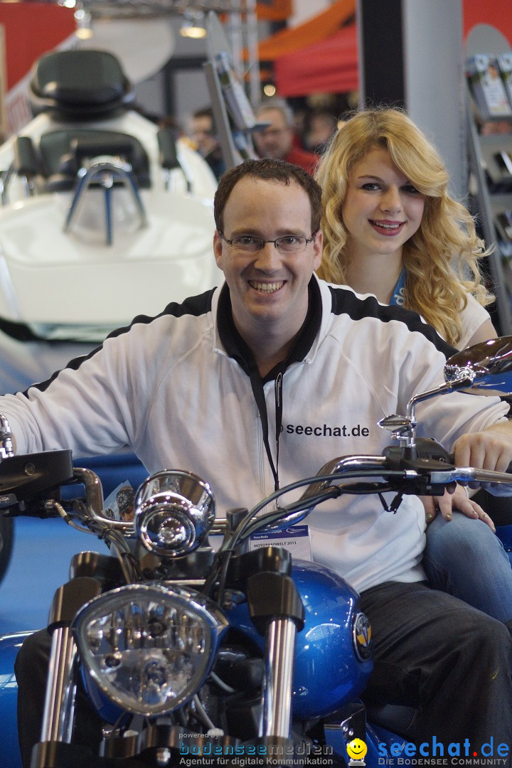 MOTORRADWELT: Messe Friedrichshafen am Bodensee, 27.01.2013