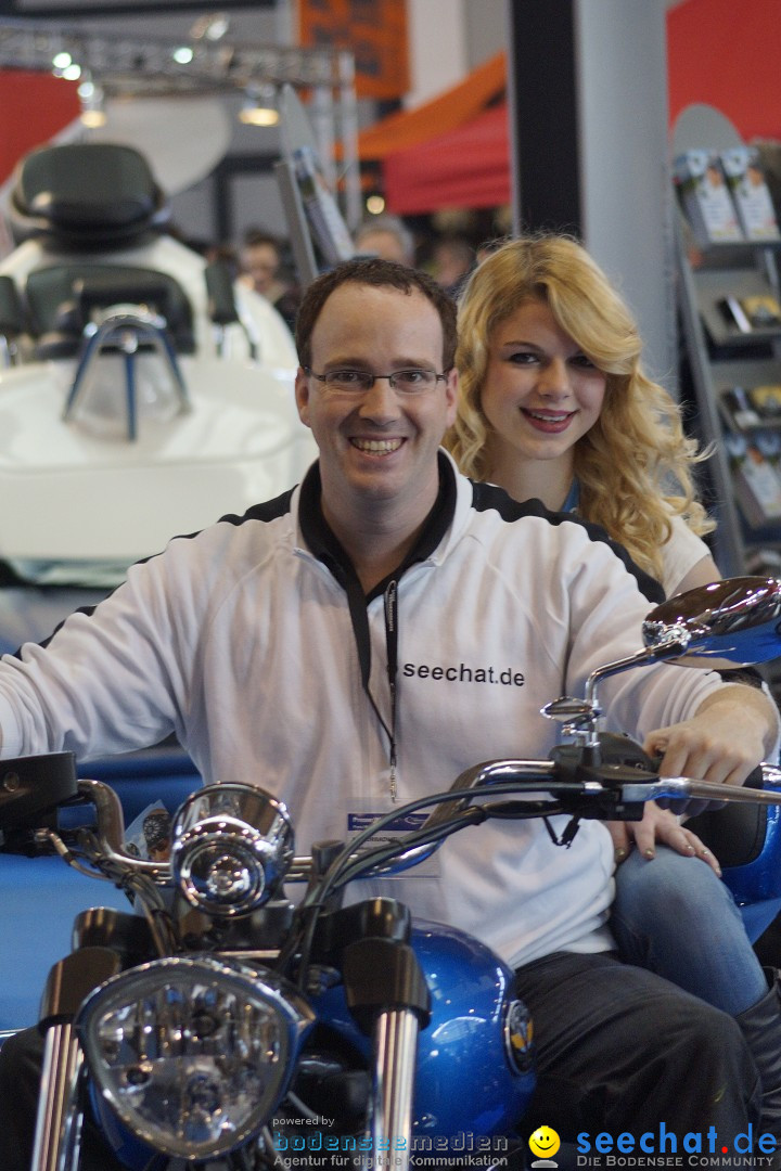 MOTORRADWELT: Messe Friedrichshafen am Bodensee, 27.01.2013