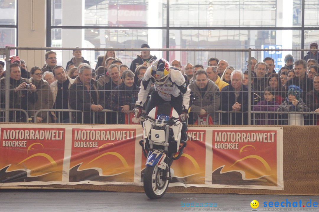 MOTORRADWELT: Messe Friedrichshafen am Bodensee, 27.01.2013