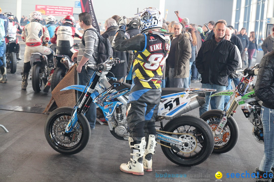 MOTORRADWELT: Messe Friedrichshafen am Bodensee, 27.01.2013