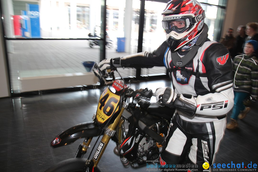 MOTORRADWELT: Messe Friedrichshafen am Bodensee, 27.01.2013