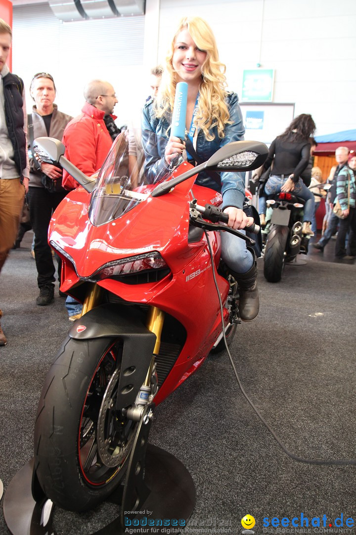 MOTORRADWELT: Messe Friedrichshafen am Bodensee, 27.01.2013