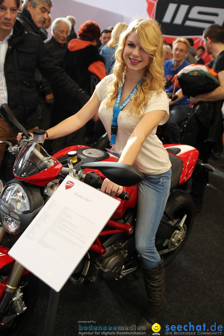 MOTORRADWELT: Messe Friedrichshafen am Bodensee, 27.01.2013