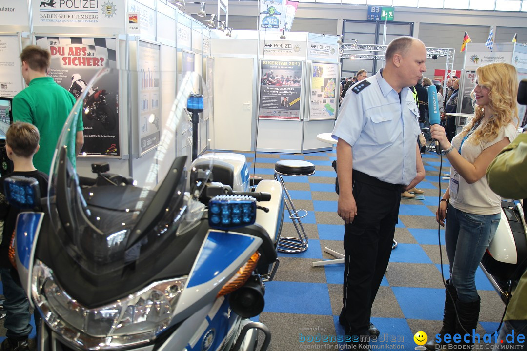 MOTORRADWELT: Messe Friedrichshafen am Bodensee, 27.01.2013