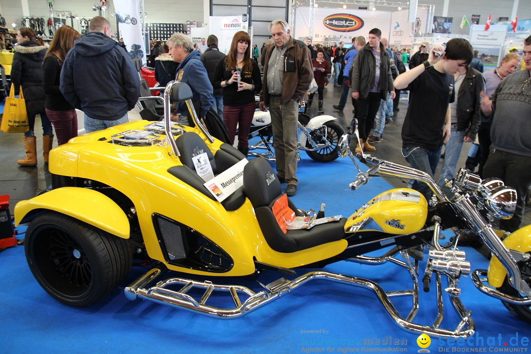 MOTORRADWELT: Messe Friedrichshafen am Bodensee, 27.01.2013