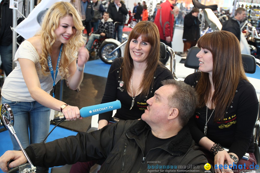 MOTORRADWELT: Messe Friedrichshafen am Bodensee, 27.01.2013