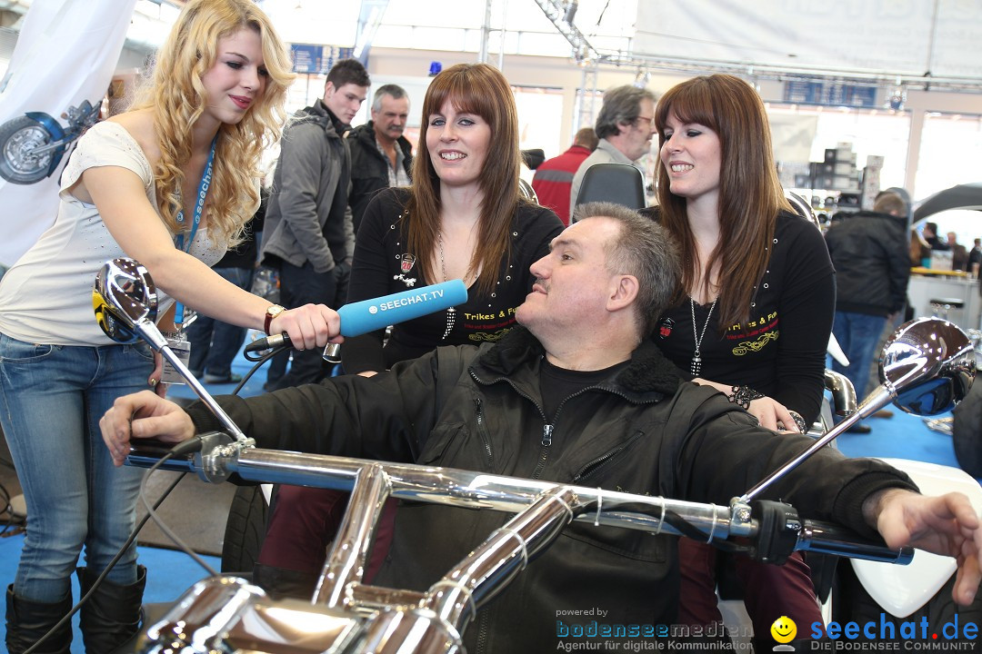 MOTORRADWELT: Messe Friedrichshafen am Bodensee, 27.01.2013