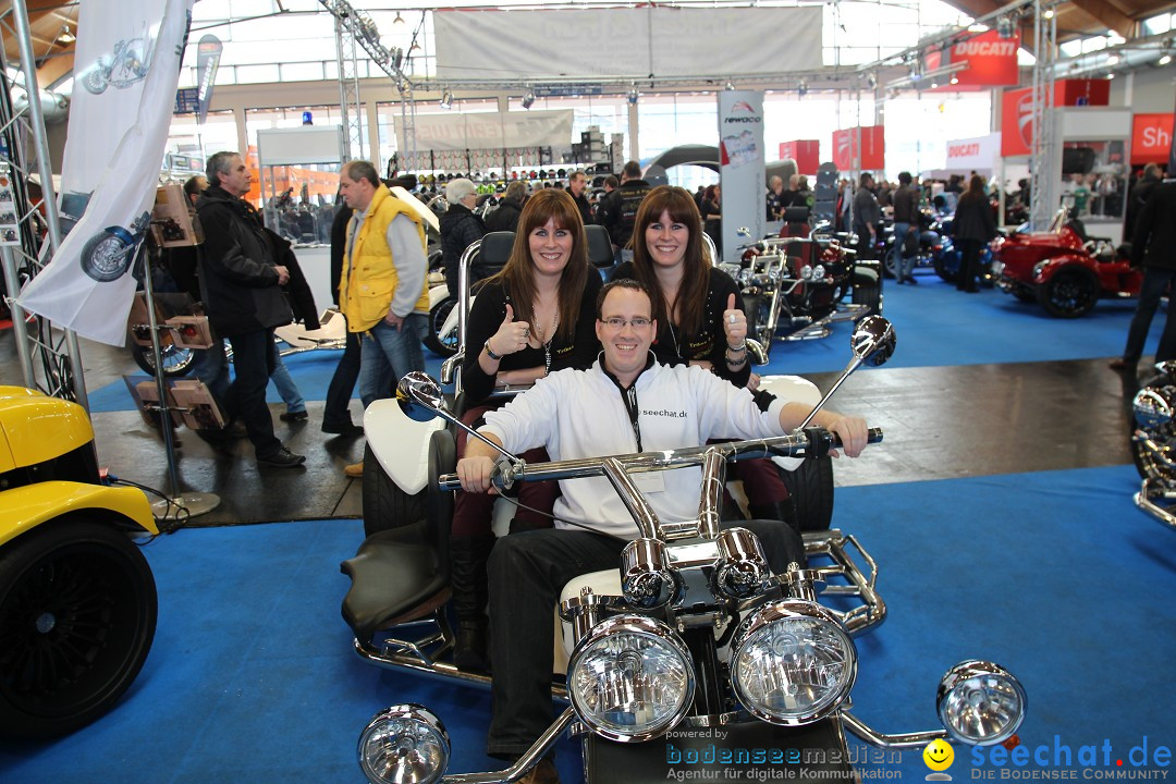 MOTORRADWELT: Messe Friedrichshafen am Bodensee, 27.01.2013