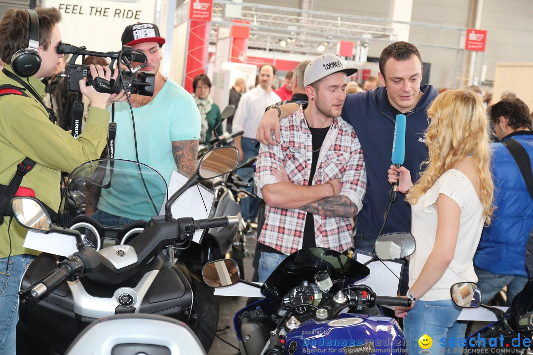 MOTORRADWELT: Messe Friedrichshafen am Bodensee, 27.01.2013