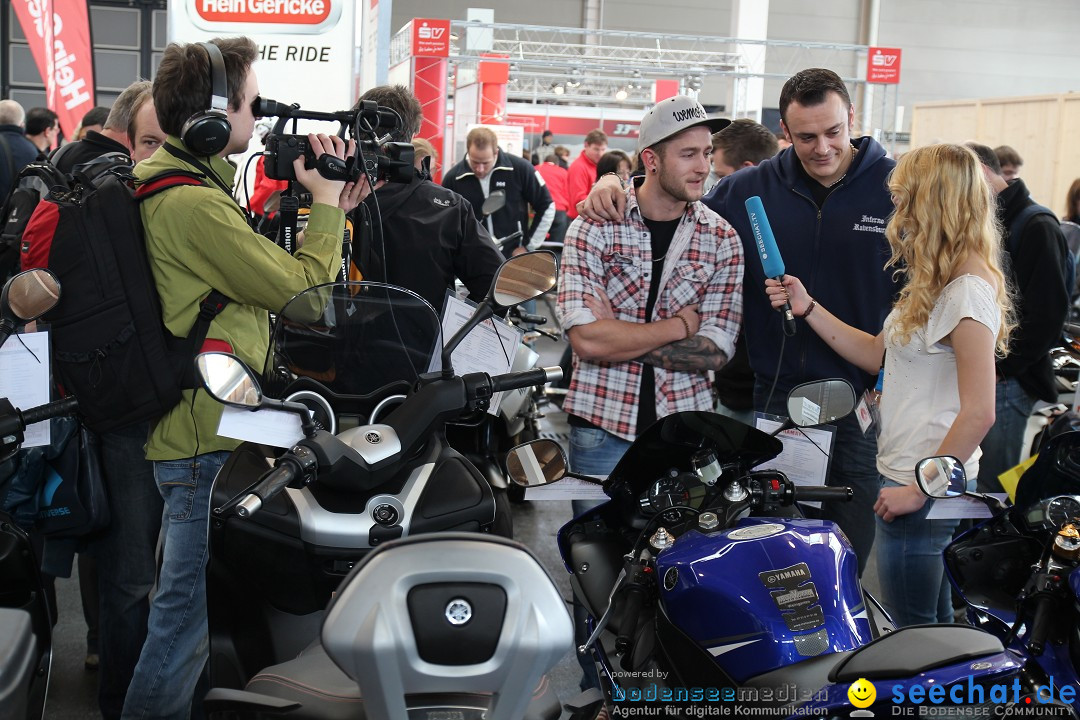 MOTORRADWELT: Messe Friedrichshafen am Bodensee, 27.01.2013