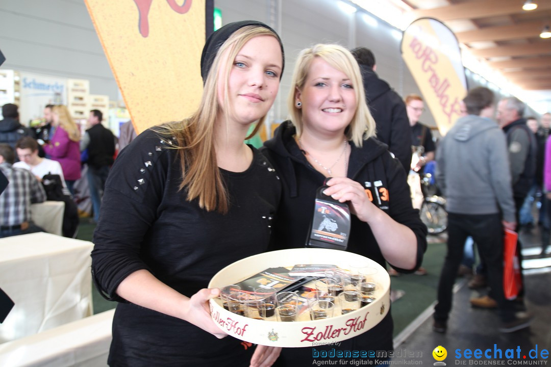 MOTORRADWELT: Messe Friedrichshafen am Bodensee, 27.01.2013