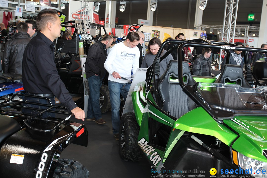 MOTORRADWELT: Messe Friedrichshafen am Bodensee, 27.01.2013