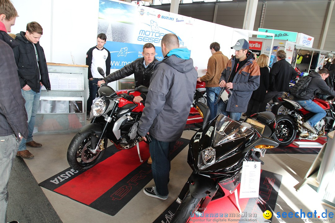 MOTORRADWELT: Messe Friedrichshafen am Bodensee, 27.01.2013