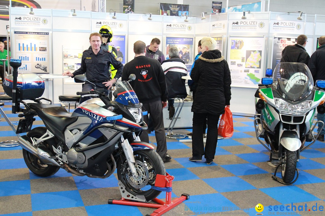 MOTORRADWELT: Messe Friedrichshafen am Bodensee, 27.01.2013