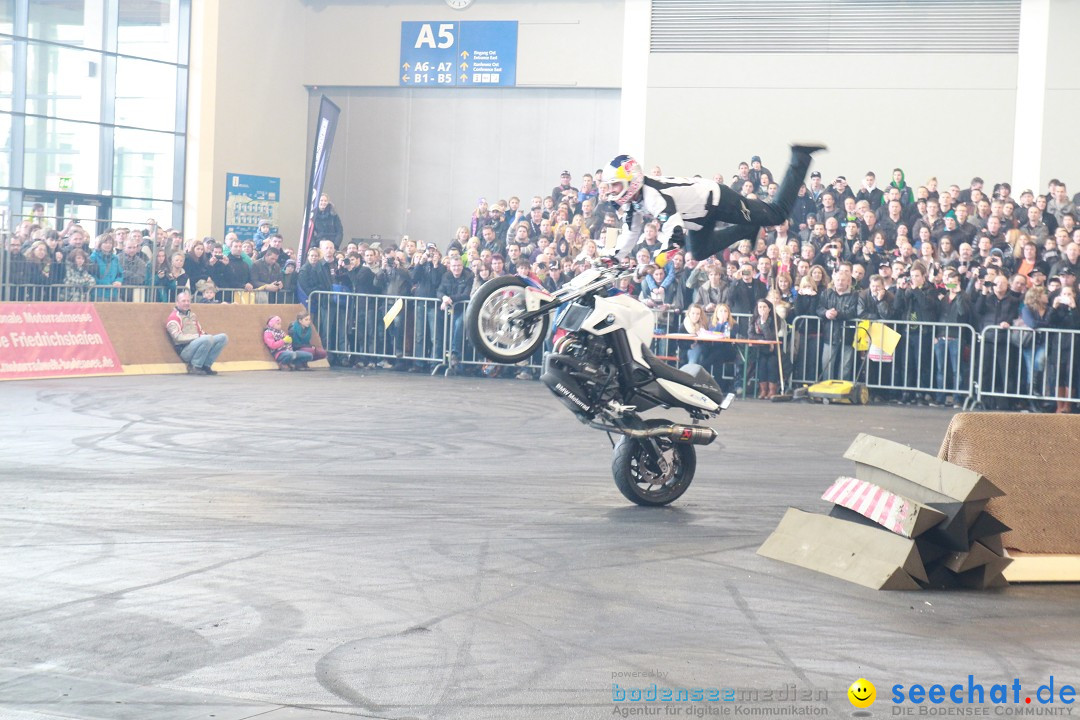 MOTORRADWELT: Messe Friedrichshafen am Bodensee, 27.01.2013