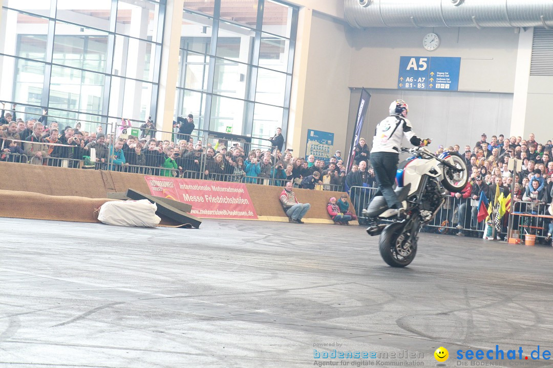 MOTORRADWELT: Messe Friedrichshafen am Bodensee, 27.01.2013