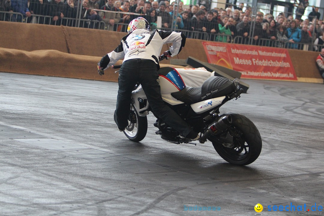 MOTORRADWELT: Messe Friedrichshafen am Bodensee, 27.01.2013