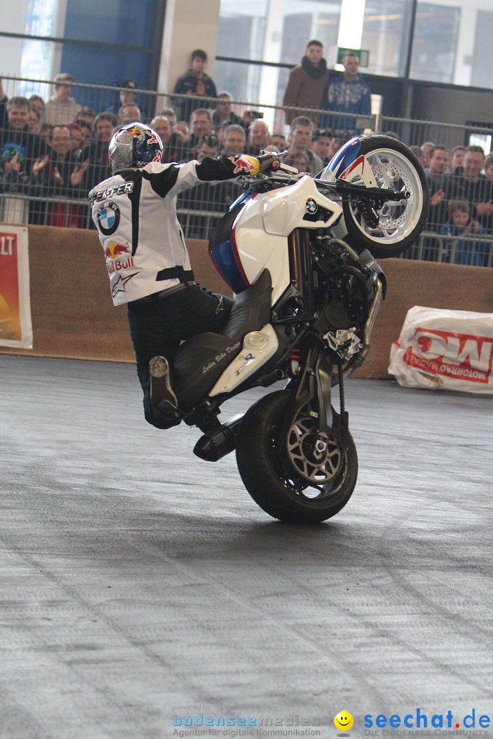 MOTORRADWELT: Messe Friedrichshafen am Bodensee, 27.01.2013