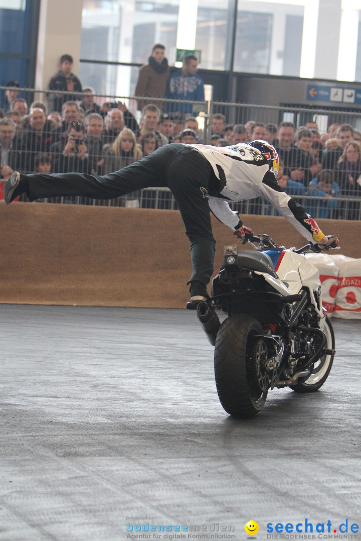 MOTORRADWELT: Messe Friedrichshafen am Bodensee, 27.01.2013