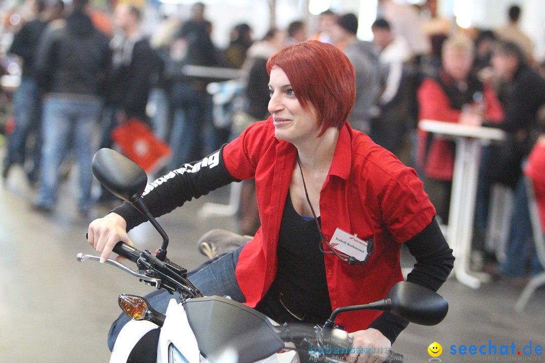 MOTORRADWELT: Messe Friedrichshafen am Bodensee, 27.01.2013