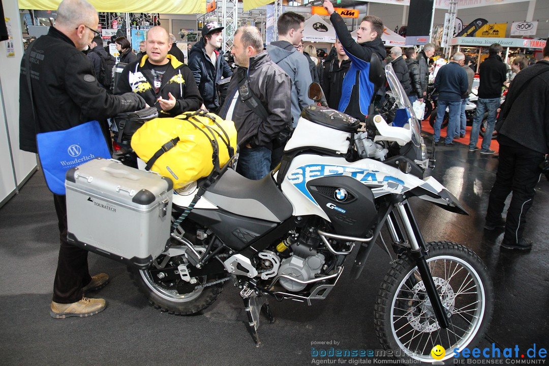 MOTORRADWELT: Messe Friedrichshafen am Bodensee, 27.01.2013