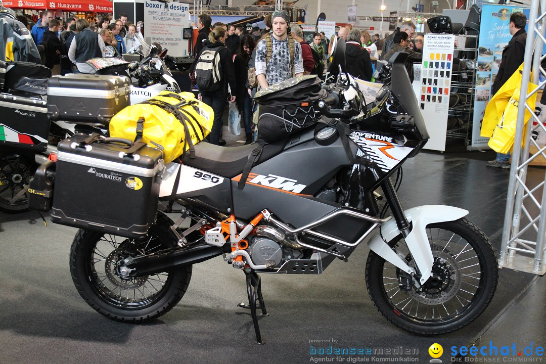 MOTORRADWELT: Messe Friedrichshafen am Bodensee, 27.01.2013