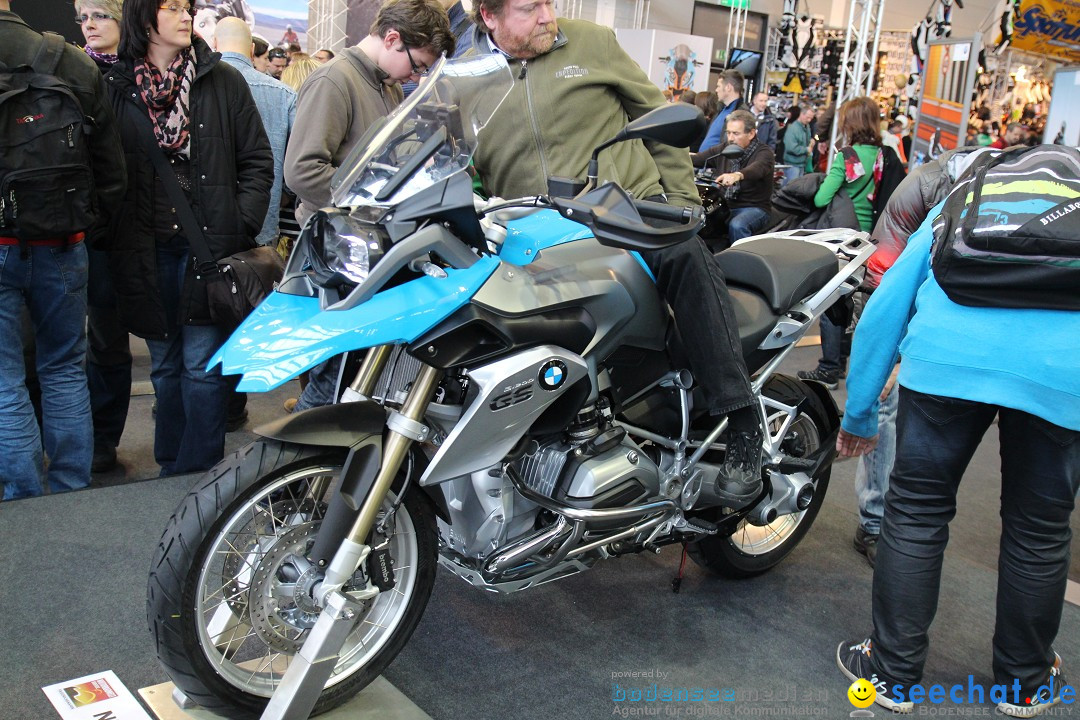 MOTORRADWELT: Messe Friedrichshafen am Bodensee, 27.01.2013