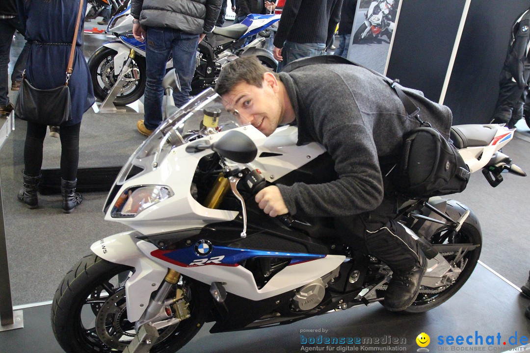 MOTORRADWELT: Messe Friedrichshafen am Bodensee, 27.01.2013