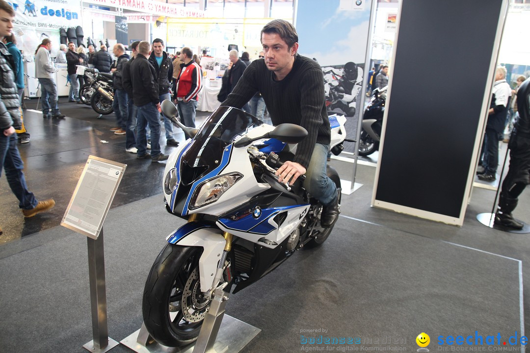 MOTORRADWELT: Messe Friedrichshafen am Bodensee, 27.01.2013