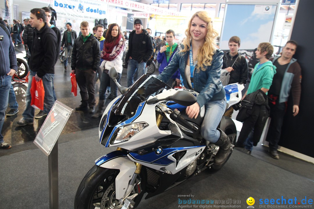 MOTORRADWELT: Messe Friedrichshafen am Bodensee, 27.01.2013