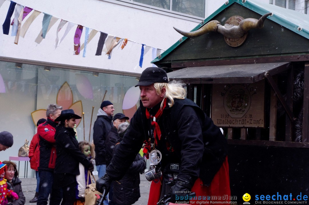 Narrenbaumumzug der Poppele-Zunft: Singen am Bodensee, 07.02.2013