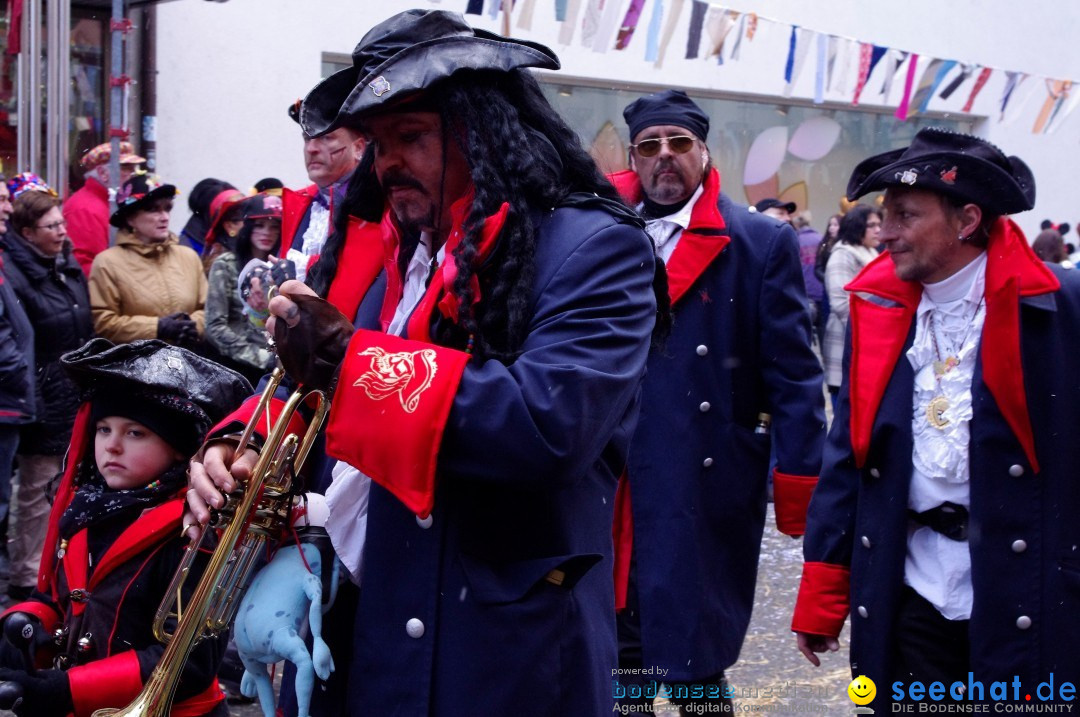 Narrenbaumumzug der Poppele-Zunft: Singen am Bodensee, 07.02.2013