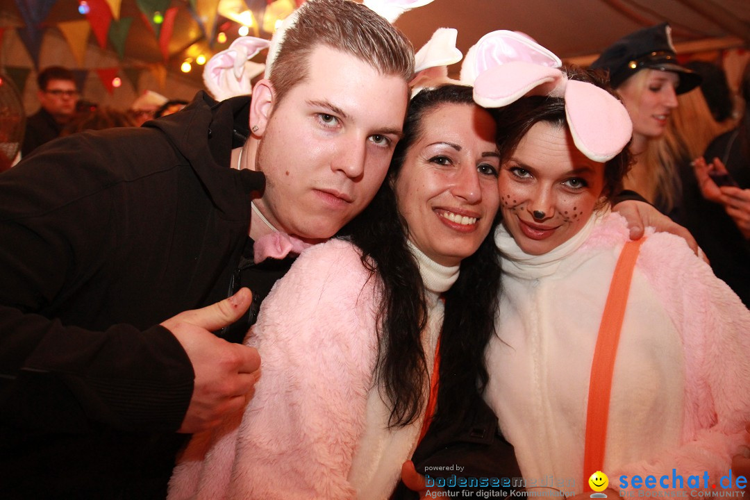 Partyzelt mit DJ Longo : Stockach am Bodensee, 07.02.2013